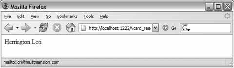 Hack 64. Import Information from vCards