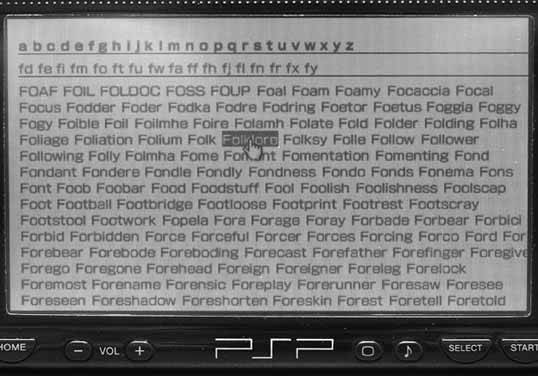 Hack 99. Put Wikipedia on Your PSP